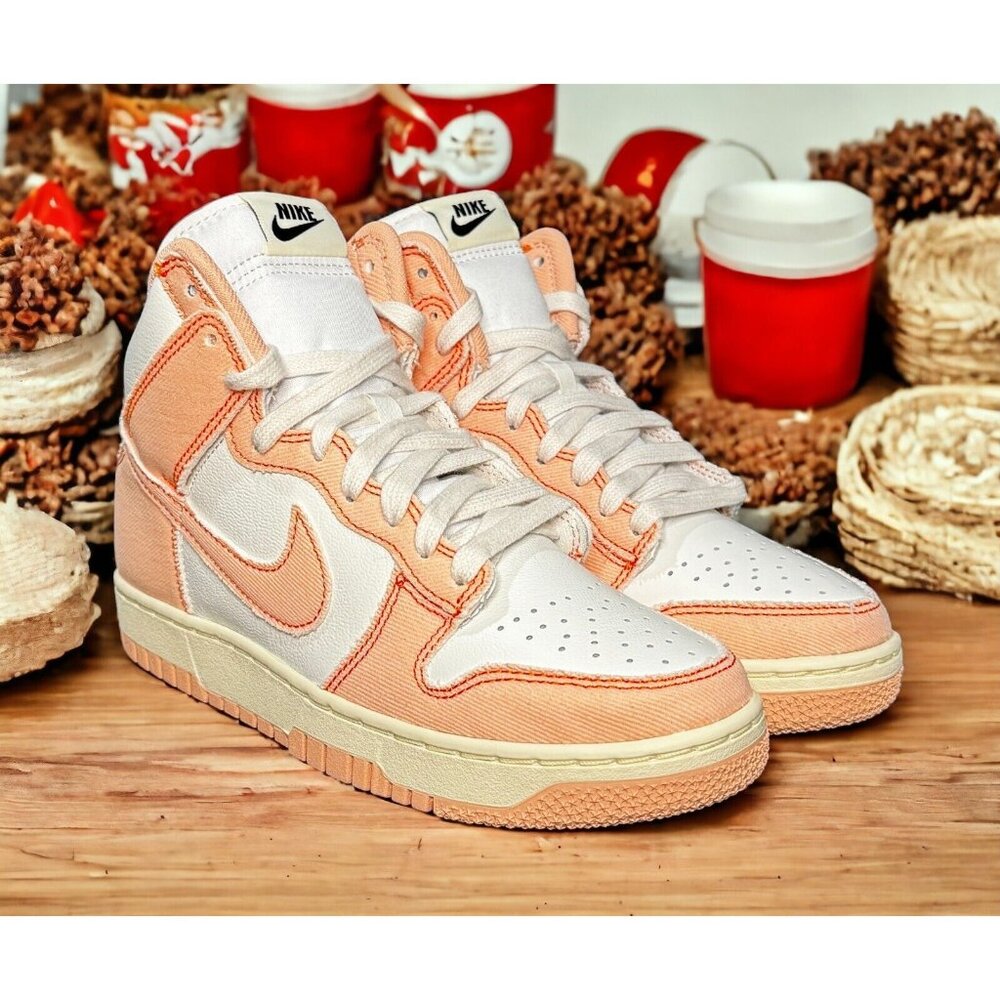 NIKE WMNS DUNK HIGH 1985 ARCTIC ORANGE-ARCTIC ORANGE SZ 6.5 [DV1143-800]